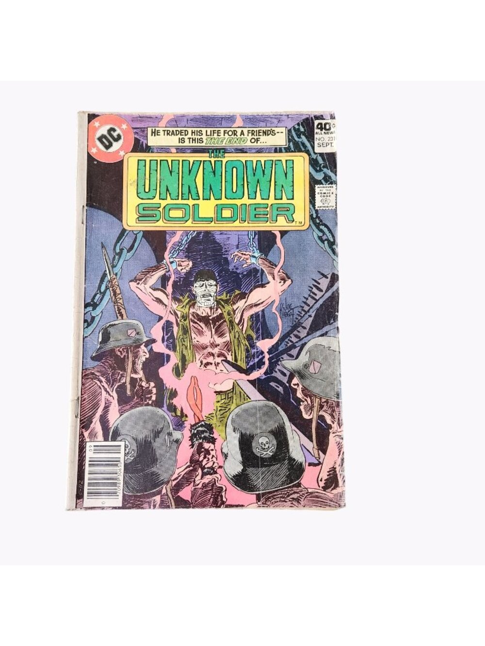 DC Comics The Unknown Soldier #231 1979 Comic Book Collector Bagged Boarded